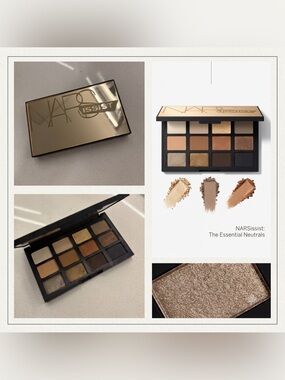 NARS Narsissist Gold & Neutral Eyeshadow Palette – Warm Taupe, Bronze, Champagne